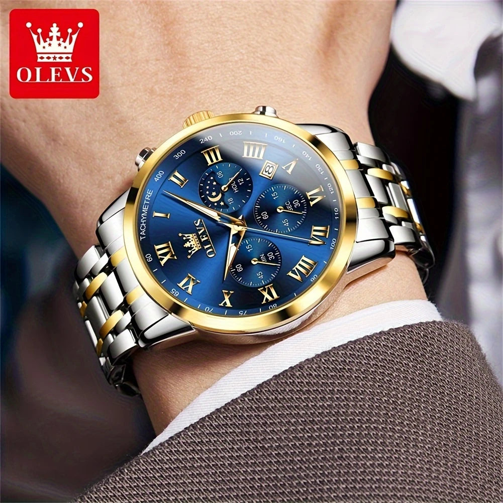 OLEVS 男士计时表