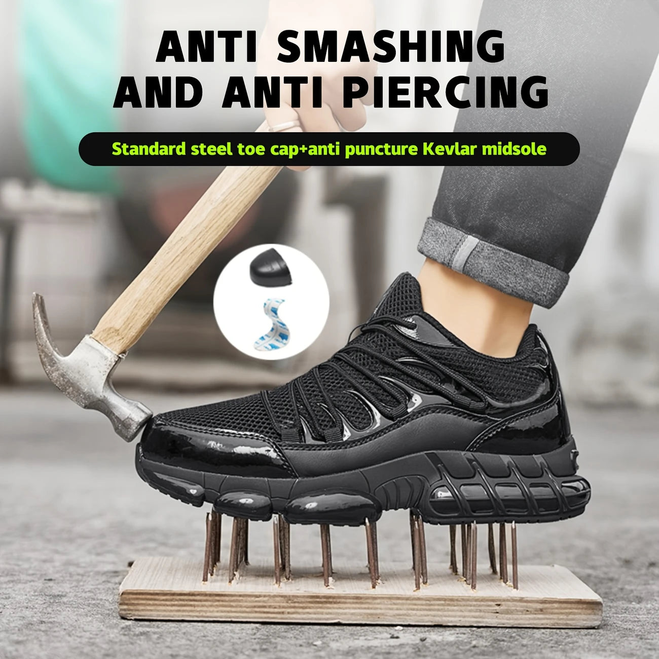Men's Steel Toe Composite Shoes